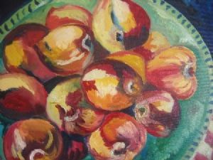 "Still Life with Nectarines"