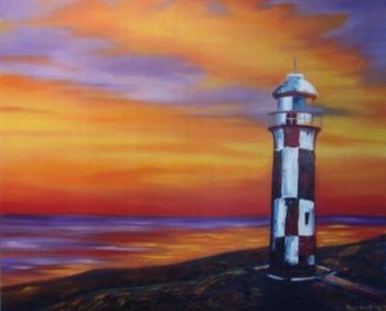 "lighthouse sunrise"