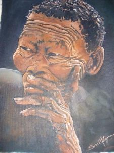 "Bushman Pondering"
