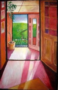"Old Farmhouse View"