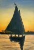 "Egyptian Dhow on the Nile"