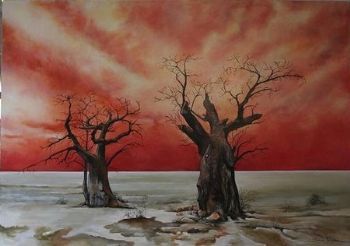 "Two baobabs"