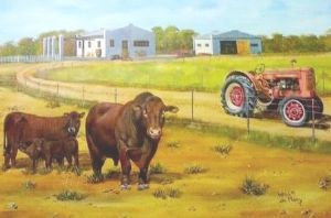 "Farm Scene"