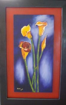 "Yellow Lilies"