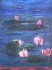 "Lilies on a Pond"