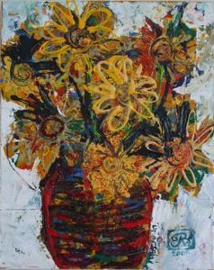"Sunflowers after Van Gogh"