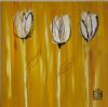 "Three Tulips in Gold"