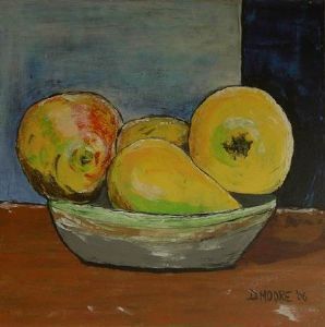 "Pears in a Bowl "