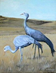 "Blue Cranes #1"