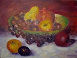 "Bowl with Fruit"
