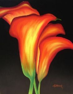 "Red Lilies"