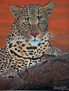 "Mother African Leopard"