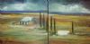 "Rain Clouds Diptych"