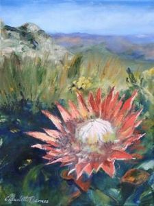 "King Protea Landscape"
