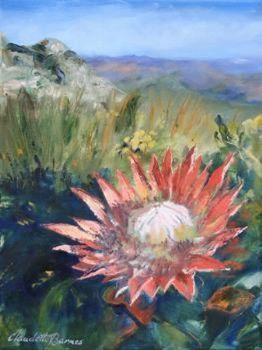 "King Protea Landscape"