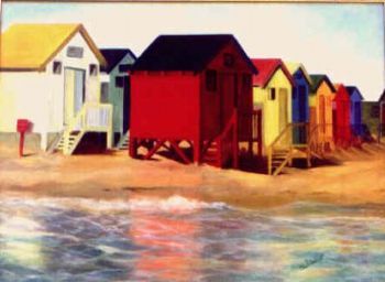 "Muizenberg Beach Huts"