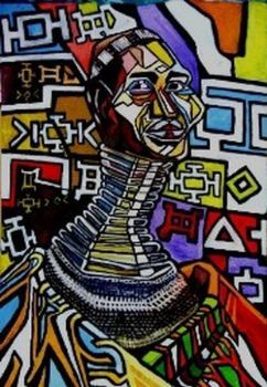 "An Ostrich Woman of Mzantsi "
