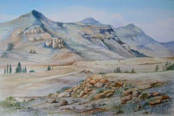 "Maluti Mountains - Clarens"