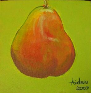 "Pear on Green"