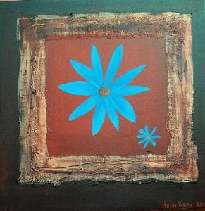 "Blue Flower 1"
