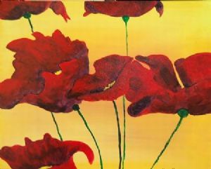 "red poppies"