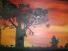 "African Sunset -Tree"