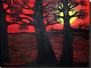 "Landscape: Baobabs in Madagascar"