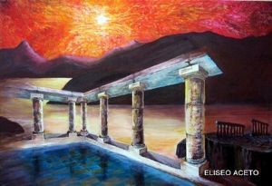 "Grecian Sunset"