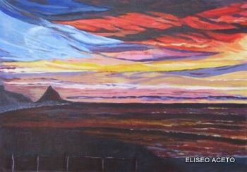 "Sunset at Blouberg"