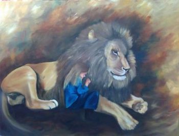 "Safe with Lion of Judah"