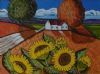 "Sunflower Landscape"