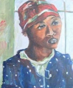 "Portrait - after Irma Stern"