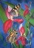 "Disa Orchid with Butterflies"