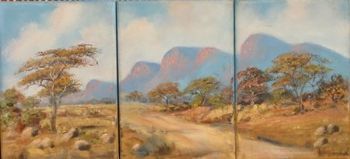 "Sunset over Seven Sisiters Vaalwater RESERVED"