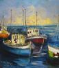 "Boats in harbour"