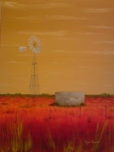 "Windmill in the Field"