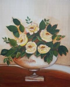 "Roses and Vase "