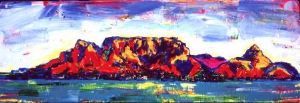 "Psychedelic Table Mountain"
