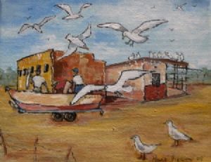 "Old Fish Market at Yzerfontein"