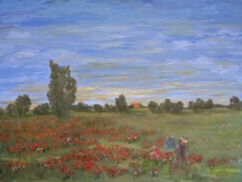"Monet and I Wild Poppies"
