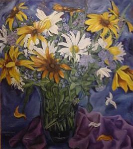 "Black-eyed Susans and Daisies"