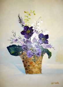 "Flowers in Purple"