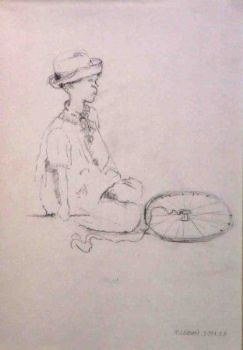"Soccer Spectator in Railton"