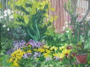 "Pot and Pansies"