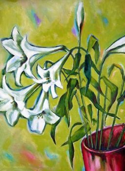 "St Josephine Lilies"