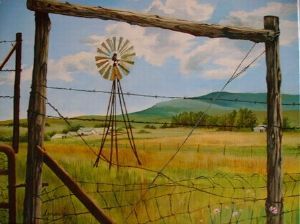 "Windmill in Wakkerstroom"