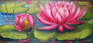 "Pink Waterlilies 2"