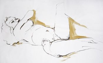 "Reclining Nude"