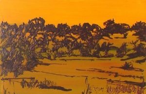 "Kalahari River Bed"