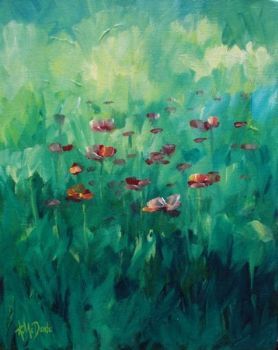 "Impressionist Poppies"